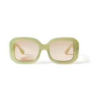 NWT Women's Square Sunglasses - Fe Noel x Target Light Green